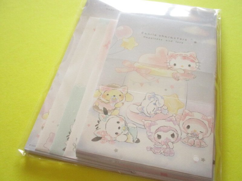 Photo1: Kawaii Cute Letter Set Sanrio Characters Sanrio *White Cat Baby (135696) (1)