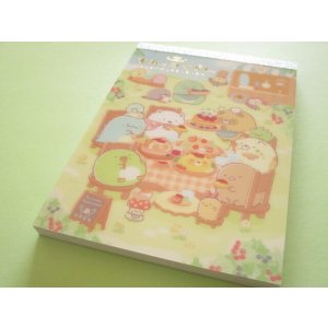Photo: Kawaii Cute Large Memo Pad Sumikkogurashi San-x *たぬきのまんまるレストラン (MH30301)