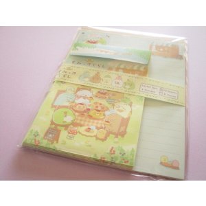Photo: Kawaii Cute Regular Letter Set San-x Sumikkogurashi *たぬきのまんまるレストラン (LH85201)