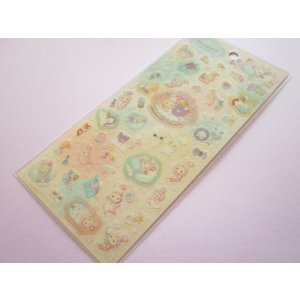 Photo: Kawaii Cute Stickers Sheet Sentimental Circus San-x *ぬくもり泡沫シャボンの夜に (SE71602)