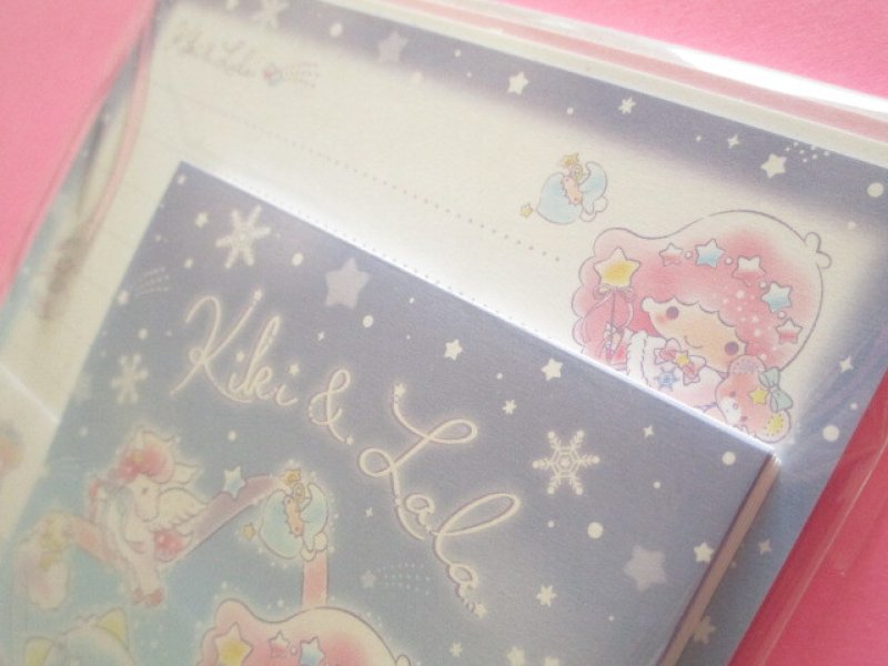 Photo1: Kawaii Cute Letter Set Little Twin Stars Crux *雪灯りのファンタジー (307446)