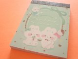 Photo: Kawaii Cute Petit Memo Pad Cloud Pop Time Q-LiA *Chocolate Mint (04623)