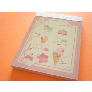 Photo: Kawaii Cute Petit Memo Pad Cloud Pop Time Q-LiA *Strawberry (04624)