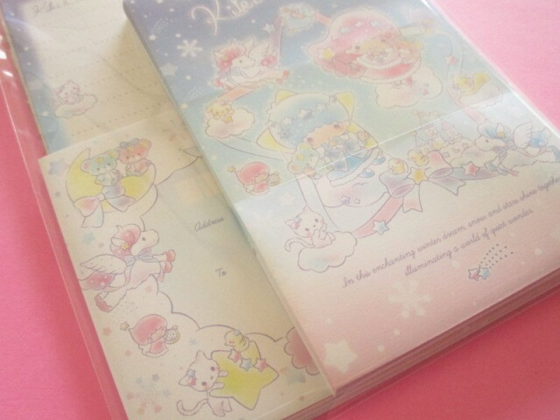 Photo2: Kawaii Cute Letter Set Little Twin Stars Crux *雪灯りのファンタジー (307446)