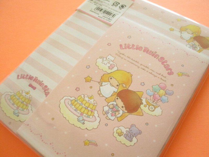Photo3: Kawaii Cute Letter Set Little Twin Stars sun-star *Retro (S8908338)