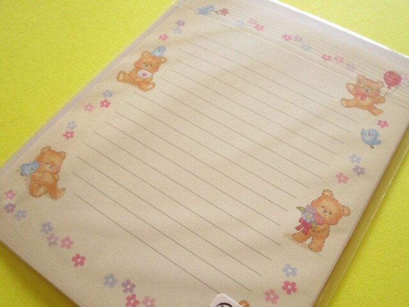 Photo3: Kawaii Cute Letter Set Gaia *Retro Animal (466864-Bears) 