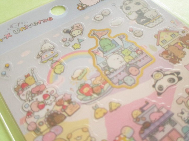 Photo3: Kawaii Cute Stickers Sheet San-x *San-x Universe (SE72201)
