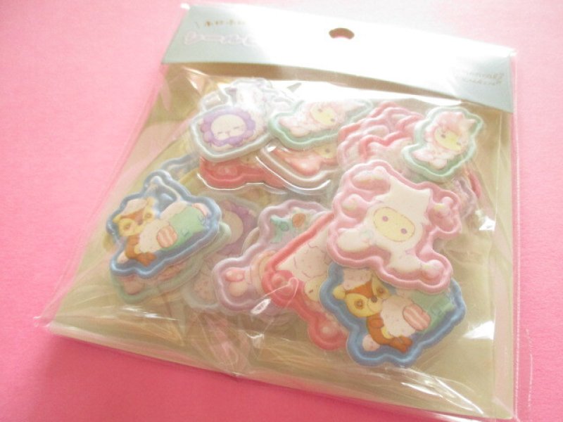 Photo1: Kawaii Cute Funi Funi Seal Bits Sticker Flakes Sack San-x *Sentimental Circus (SE71707) (1)