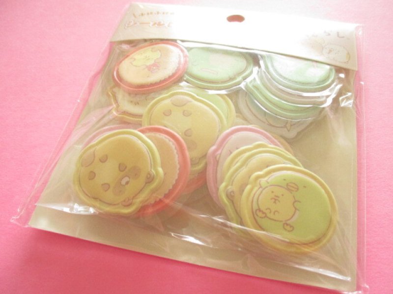 Photo1: Kawaii Cute Funi Funi Seal Bits Sticker Flakes Sack San-x *Sumikkogurashi (SE71704) (1)