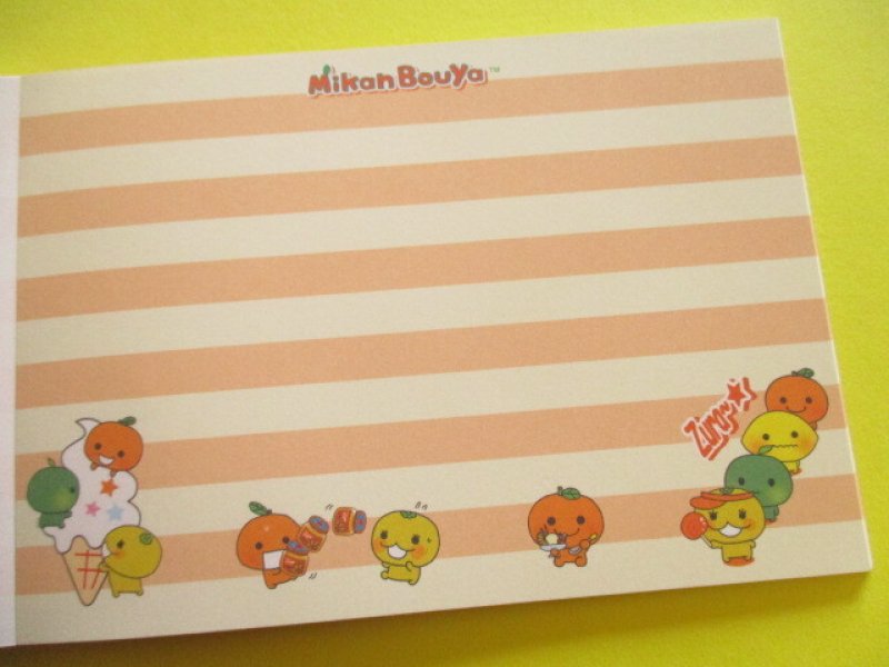Photo3: Kawaii Cute Large Memo Pad San-x *Mikan Bouya (MH31202)