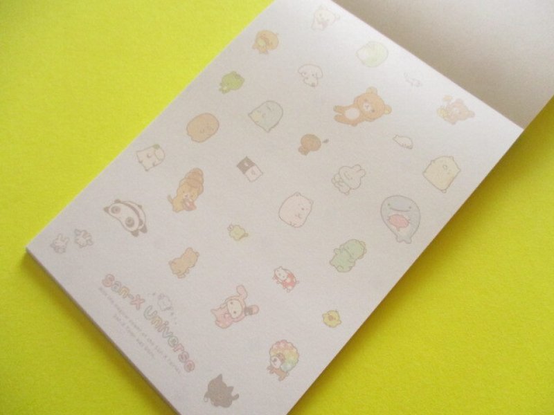 Photo3: Kawaii Cute Large Memo Pad San-x *San-x Universe (MH31101)