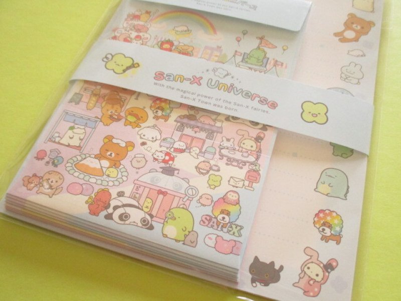 Photo2: Kawaii Cute Regular Letter Set San-x *San-x Universe (LH85601)