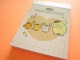 Photo: Kawaii Cute Item Collection Mini Memo Pad POMPOMPURIN Sanrio *ほめてほめられ30th (137858)