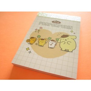 Photo: Kawaii Cute Item Collection Mini Memo Pad POMPOMPURIN Sanrio *ほめてほめられ30th (137858)
