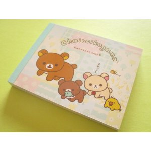 Photo: Kawaii Cute Mini Memo Pad Rilakkuma San-x *チャイロイコグマのくまきゅんDays (MH30701-2)