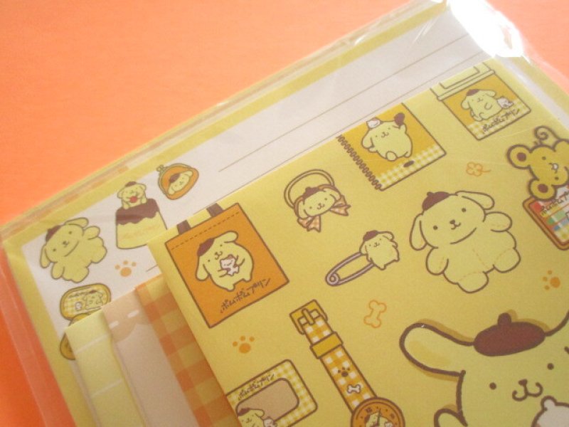 Photo1: Kawaii Cute My Select Letter Set POMPOMPURIN Sanrio *ぎゅうぎゅう (137860)
