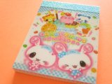 Photo: Kawaii Cute Kirakira Glitter Memo Pad Q-LiA *Candy Twins (00196)