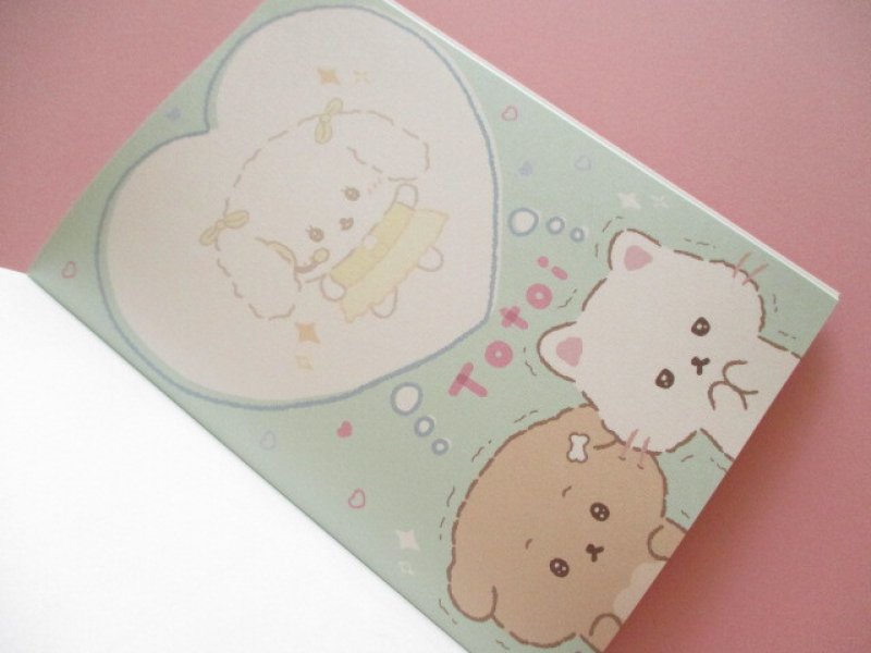 Photo3: Kawaii Cute Large Memo Pad Ishiyowachan San-x *推しだいすき (MH31002)