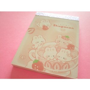 Photo: Kawaii Cute Mini Memo Pad Shuganon Kamio Japan *Strawberry (232029)