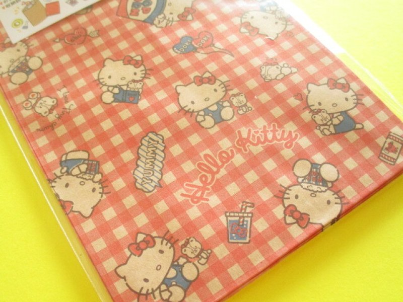 Photo1: 7 pcs Flat Paper Bags Set Sanrio *Hello Kitty (FPB-KT)