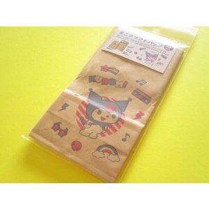 Photo: 6 pcs Gusset Mini Craft Paper Bags Set Sanrio *Kuromi (MKB-KU)