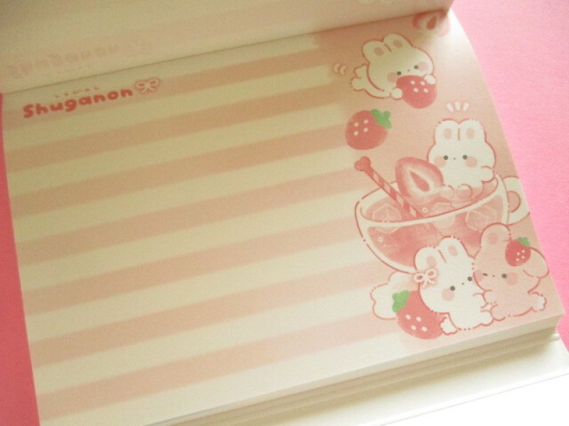 Photo1: Kawaii Cute Large Memo Pad Shuganon Kamio Japan *Clover (232030)