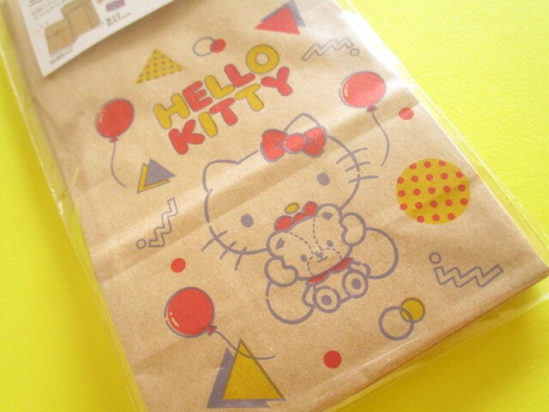 Photo1: 6 pcs Gusset Mini Craft Paper Bags Set Sanrio *Hello Kitty (MKB-KT)