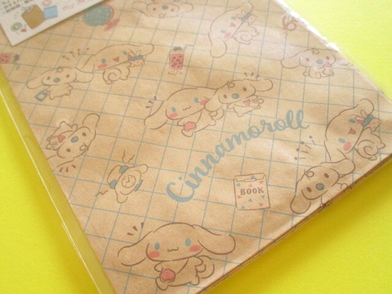 Photo1: 7 pcs Flat Paper Bags Set Sanrio *Cinnamoroll (FPB-CN)
