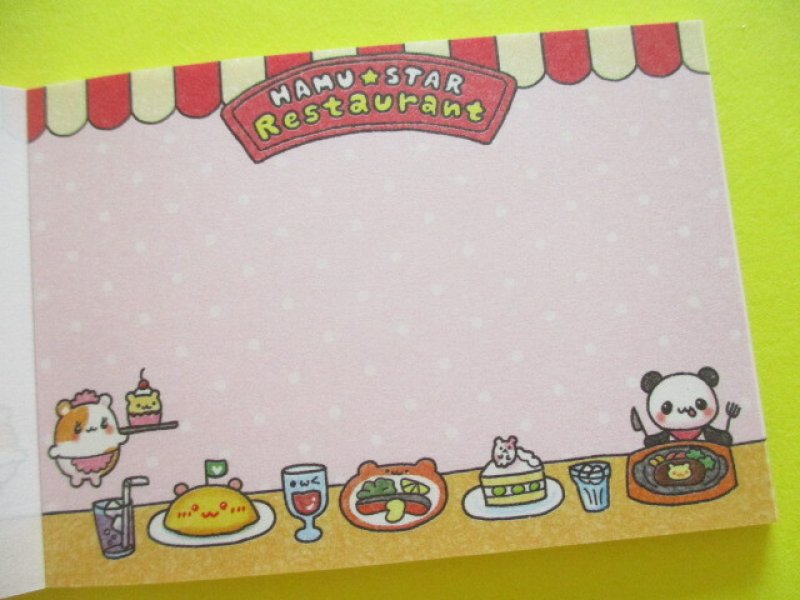 Photo2: Kawaii Cute Mini Memo Pad 平成アニマル Gaia *Hamu☆Star Restaurant (466878-1)