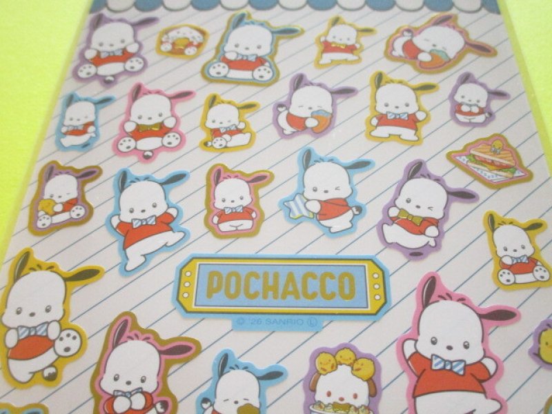 Photo1: Kawaii Cute Stickers Sheet Sanrio *Pochacco (American Diner 417499）