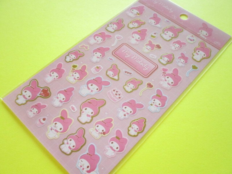 Photo1: Kawaii Cute Stickers Sheet Sanrio *My Melody (Girlish Power in Pink 417451） (1)