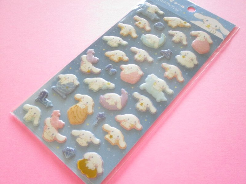 Photo1: Kawaii Cute Puffy Stickers Sheet Sanrio *Cinnamoroll (409708) (1)