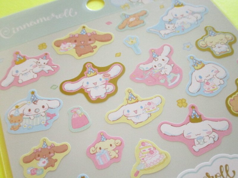 Photo3: Kawaii Cute Stickers Sheet Sanrio *Cinnamoroll (AFTER PARTY 417475）