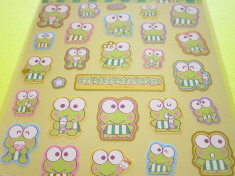 Photo1: Kawaii Cute Stickers Sheet Sanrio *Kerokerokeroppi (Mashu Gummy 417505）