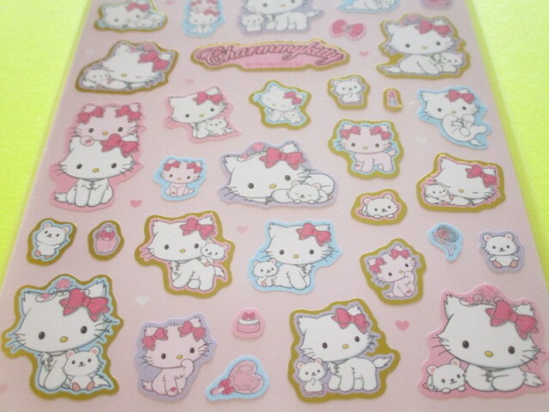 Photo2: Kawaii Cute Stickers Sheet Sanrio *Charmmykitty (Cosmetics 417567）