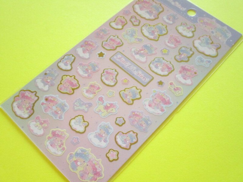 Photo1: Kawaii Cute Stickers Sheet Sanrio *Little Twin Stars (Aurora Unicorn 417536） (1)