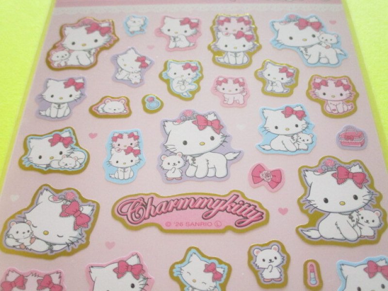 Photo1: Kawaii Cute Stickers Sheet Sanrio *Charmmykitty (Cosmetics 417567）