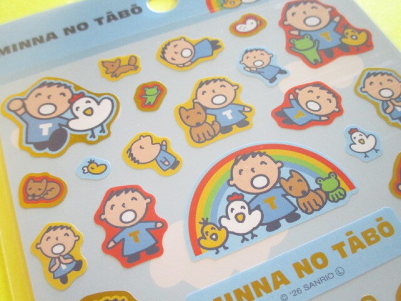 Photo3: Kawaii Cute Stickers Sheet Sanrio *MINNA NO TĀBŌ (Rainbow 417543）