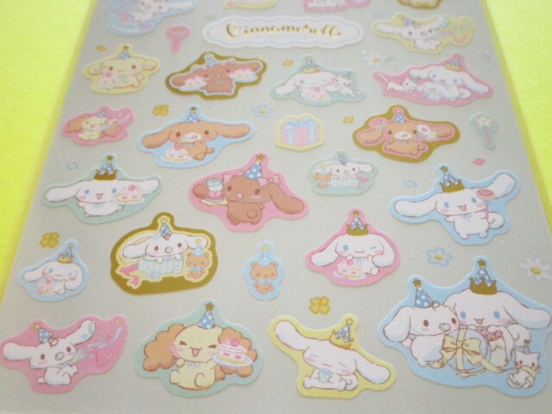 Photo2: Kawaii Cute Stickers Sheet Sanrio *Cinnamoroll (AFTER PARTY 417475）