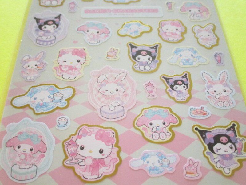 Photo2: Kawaii Cute Stickers Sheet Sanrio *Sanrio Characters (ねこみみ Maid Café 417574）