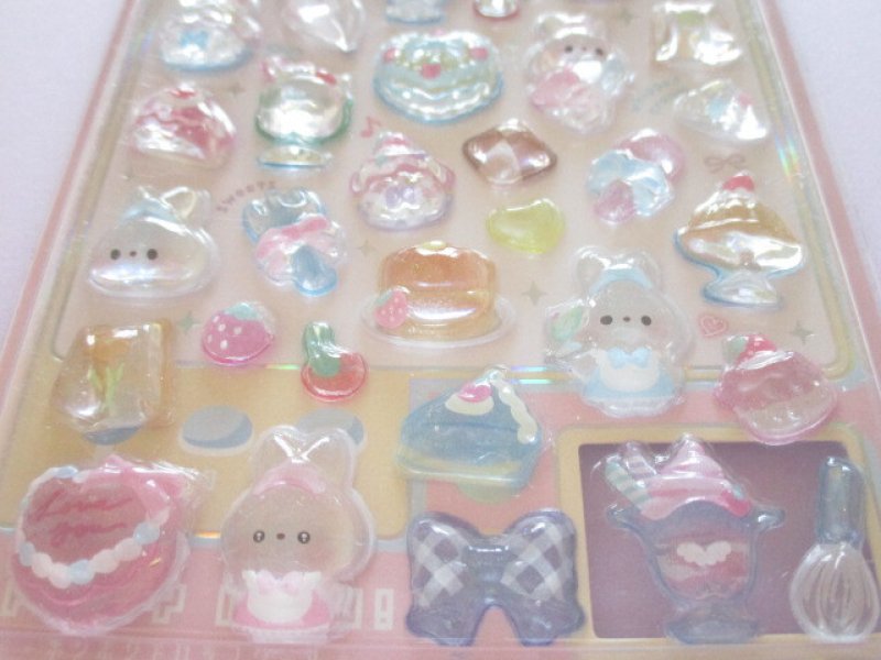 Photo2: Kawaii Cute Bonbon Drop Stickers Sheet Q-Lia *Sweets Bonbon (01215) 