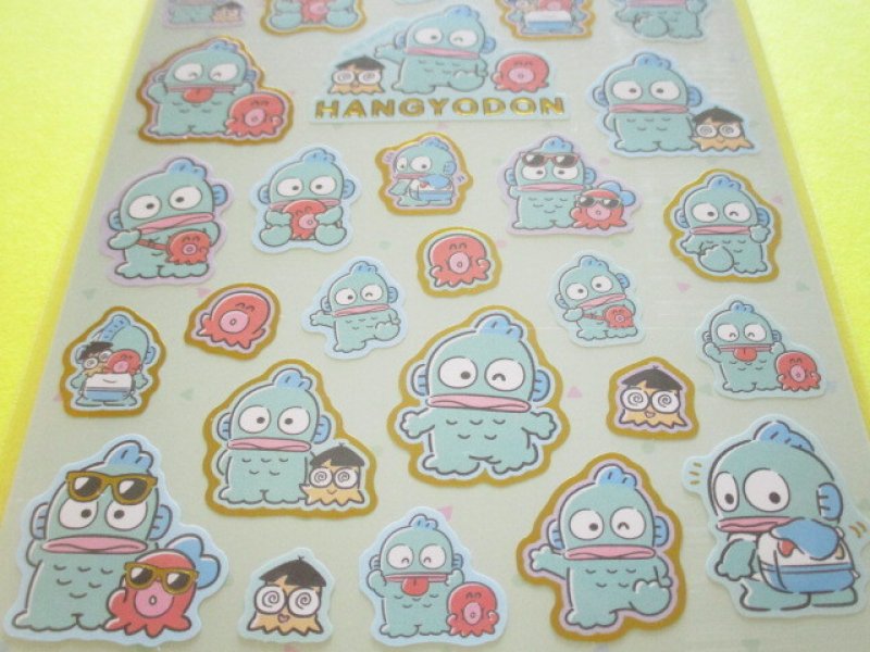 Photo2: Kawaii Cute Stickers Sheet Sanrio *Hangyodon (つれてってリュック 417512）