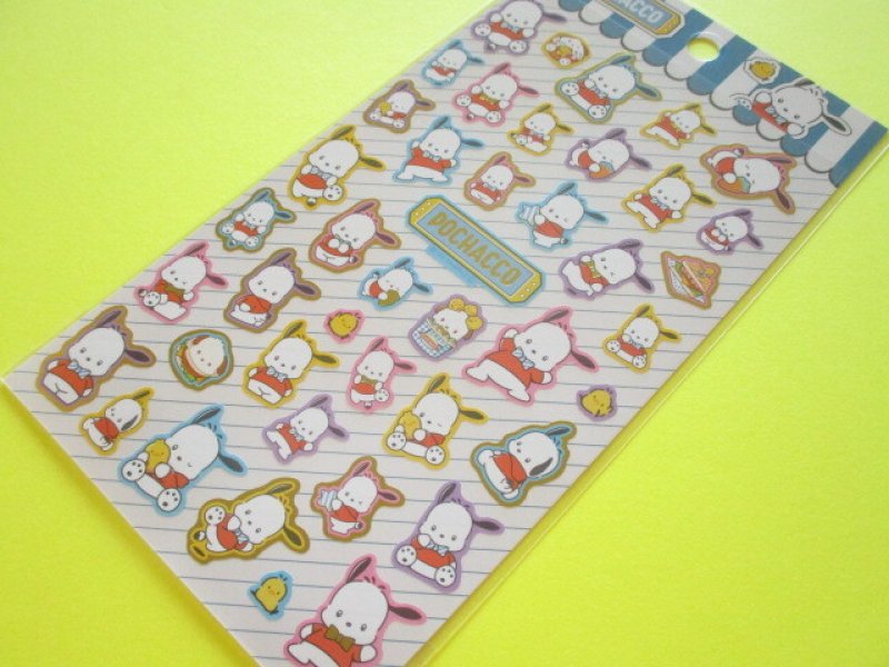 Photo1: Kawaii Cute Stickers Sheet Sanrio *Pochacco (American Diner 417499） (1)