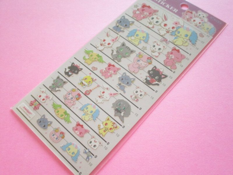 Photo1: Kawaii Cute 4 Size Stickers Sheet Sanrio *Jewelpet (307769)  (1)