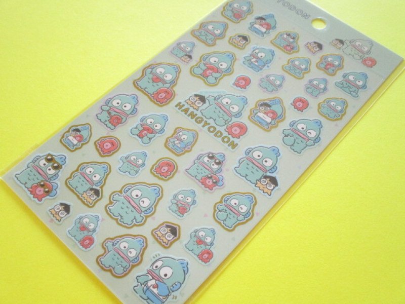 Photo1: Kawaii Cute Stickers Sheet Sanrio *Hangyodon (つれてってリュック 417512） (1)