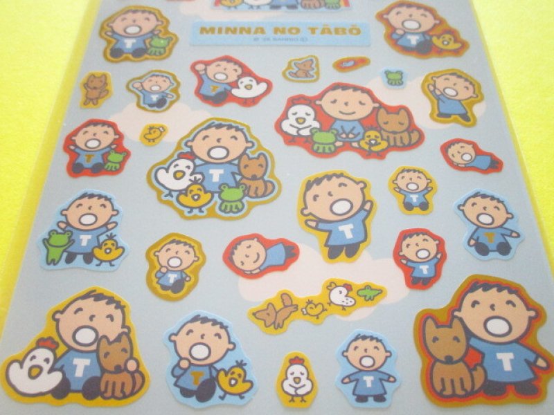 Photo2: Kawaii Cute Stickers Sheet Sanrio *MINNA NO TĀBŌ (Rainbow 417543）