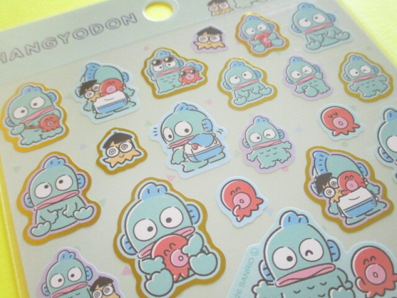Photo3: Kawaii Cute Stickers Sheet Sanrio *Hangyodon (つれてってリュック 417512）