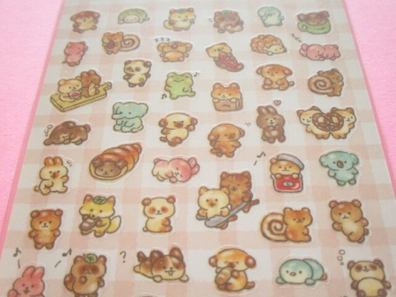 Photo1: Kawaii Cute Stickers Sheet Mind Wave *fuca fuca's (82511)