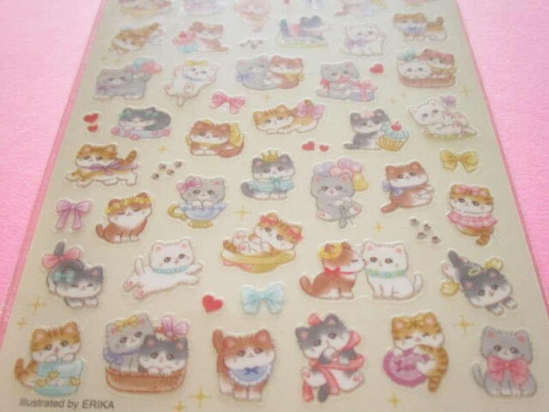 Photo2:  Kawaii Cute Stickers Sheet Mind Wave *Little Mewny (82514)