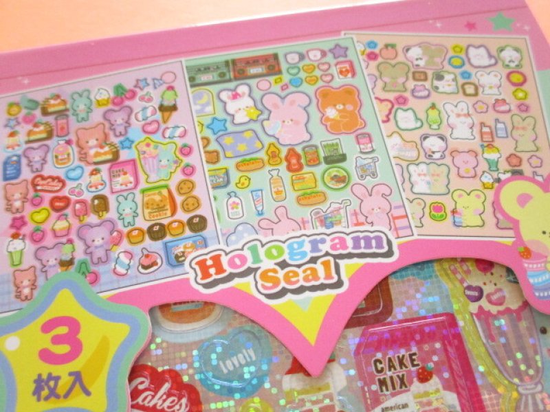 Photo1: Kawaii Cute シールがいっぱい!ふわもふワールドStickers Sheet Lemon (887540)